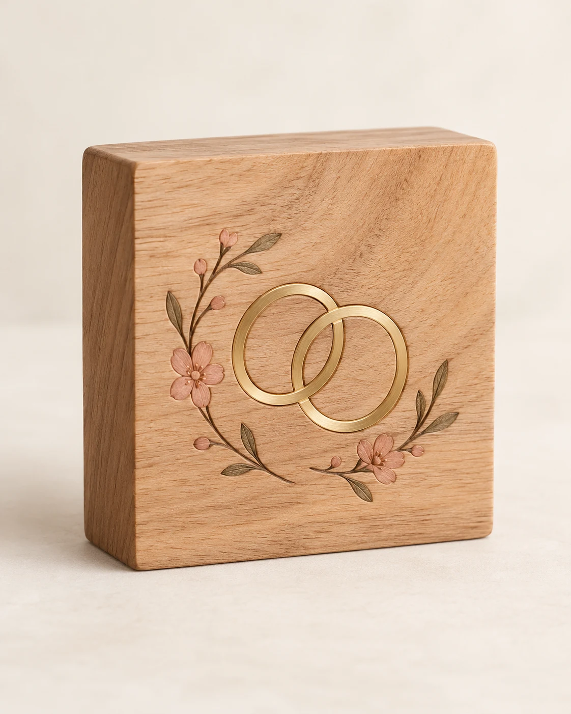 Representative product image: rings anniversary wood block