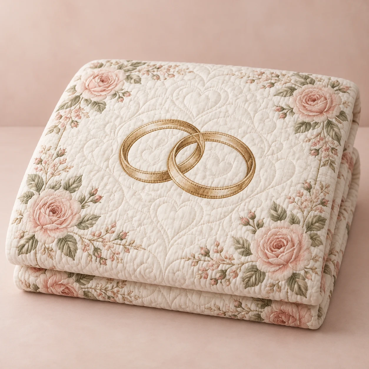 Original representative product image: Rings Of Love Quilted Throw