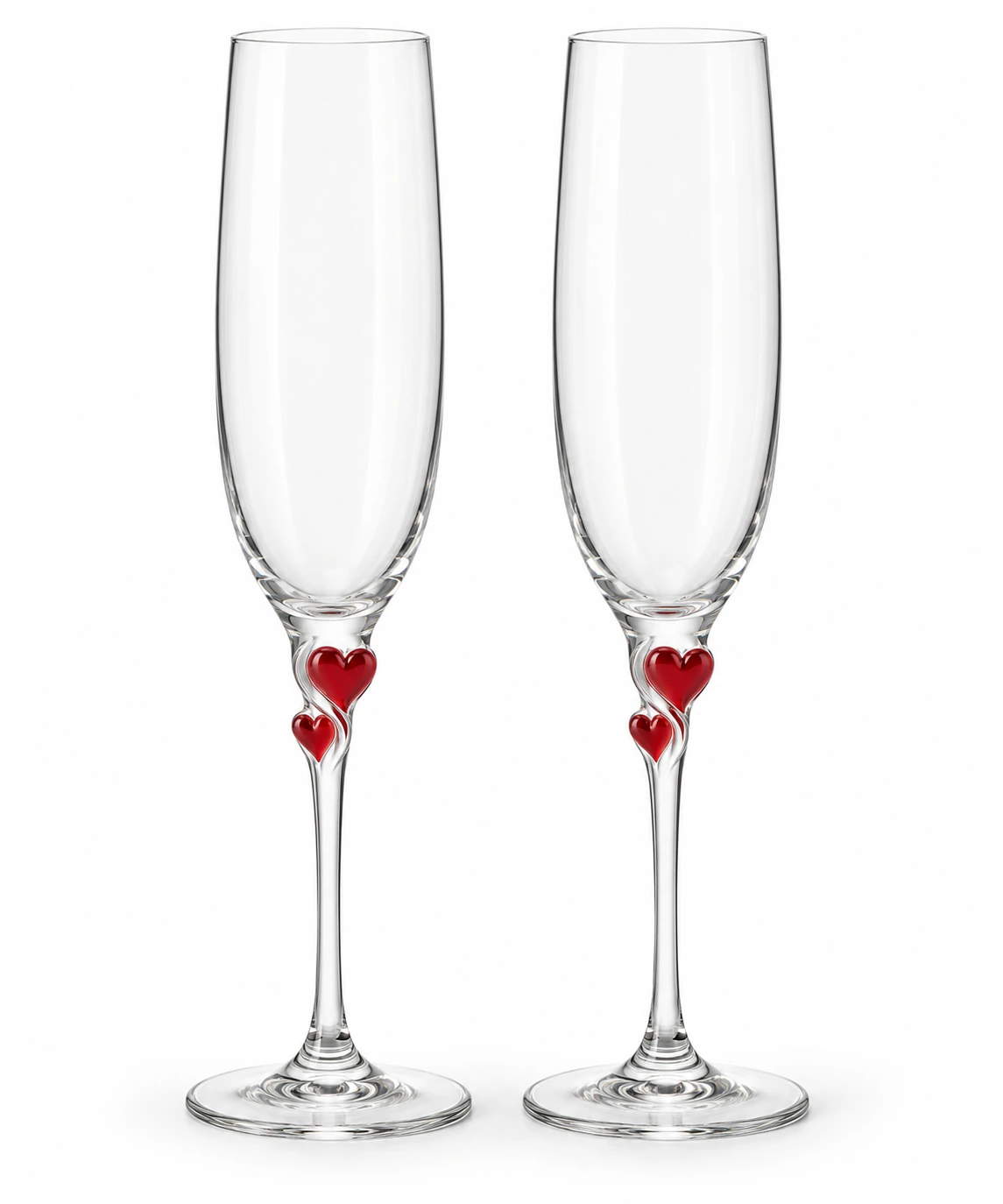 Original representative product image: Two Hearts One Love Champagne Flute