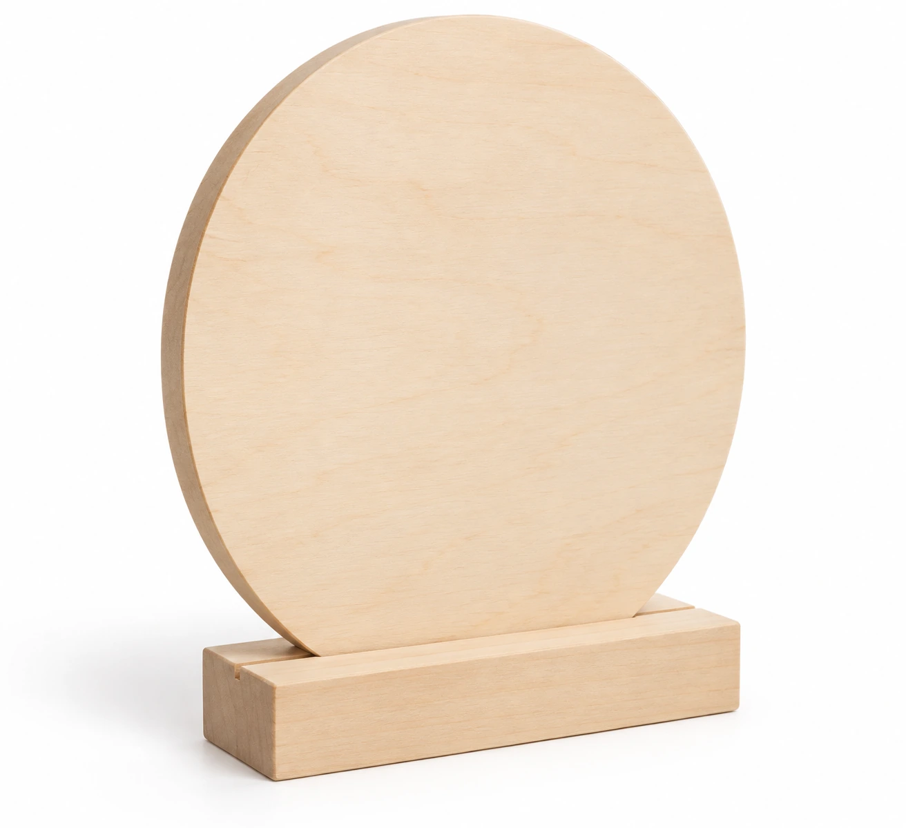Original representative product image: Celebration of Love Anniversary Wooden Circle with Stand