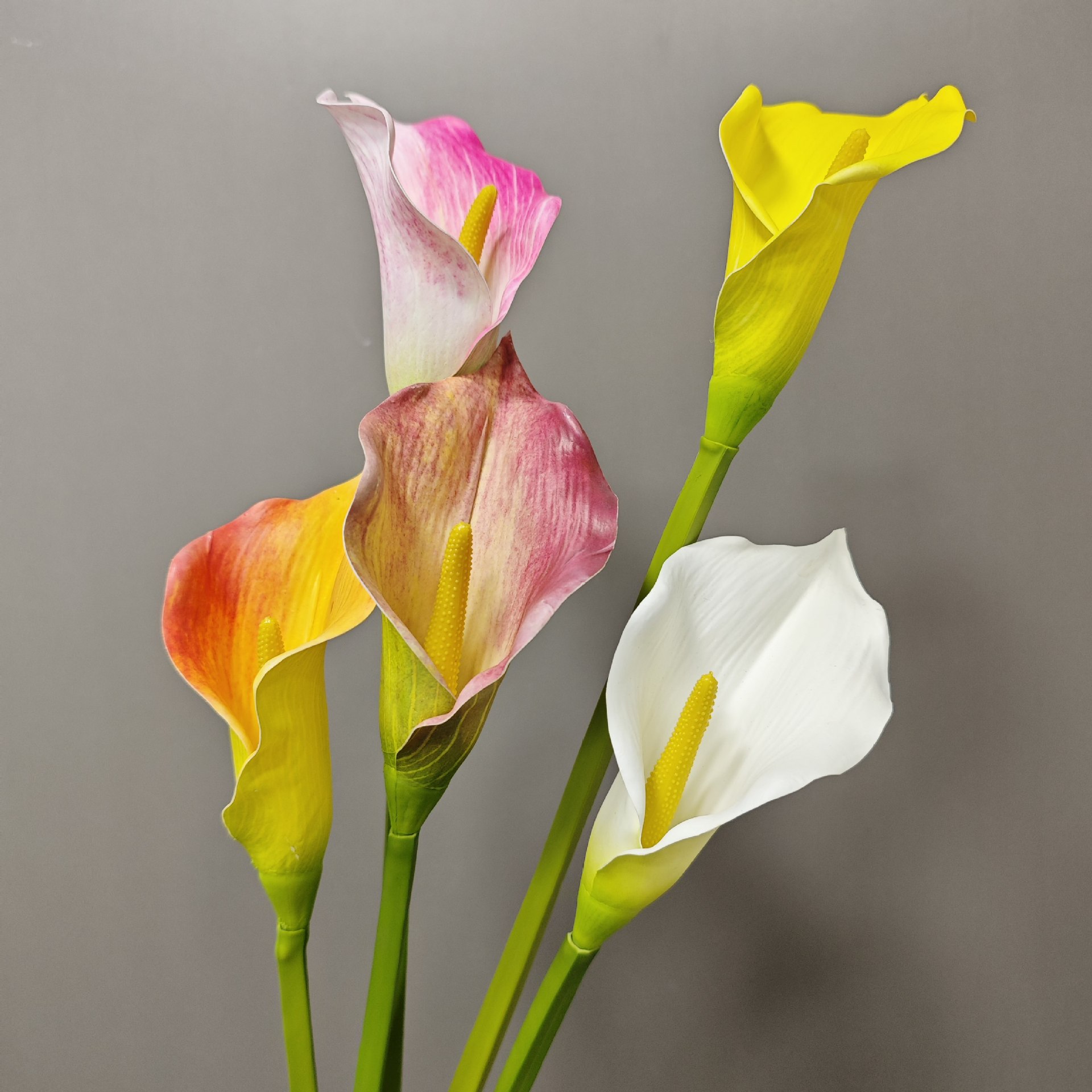 PPS High Quality Real Touch Calla Lily Flower Artificial 75cm Latex Calla Lily for Wedding Home Table Event Decor