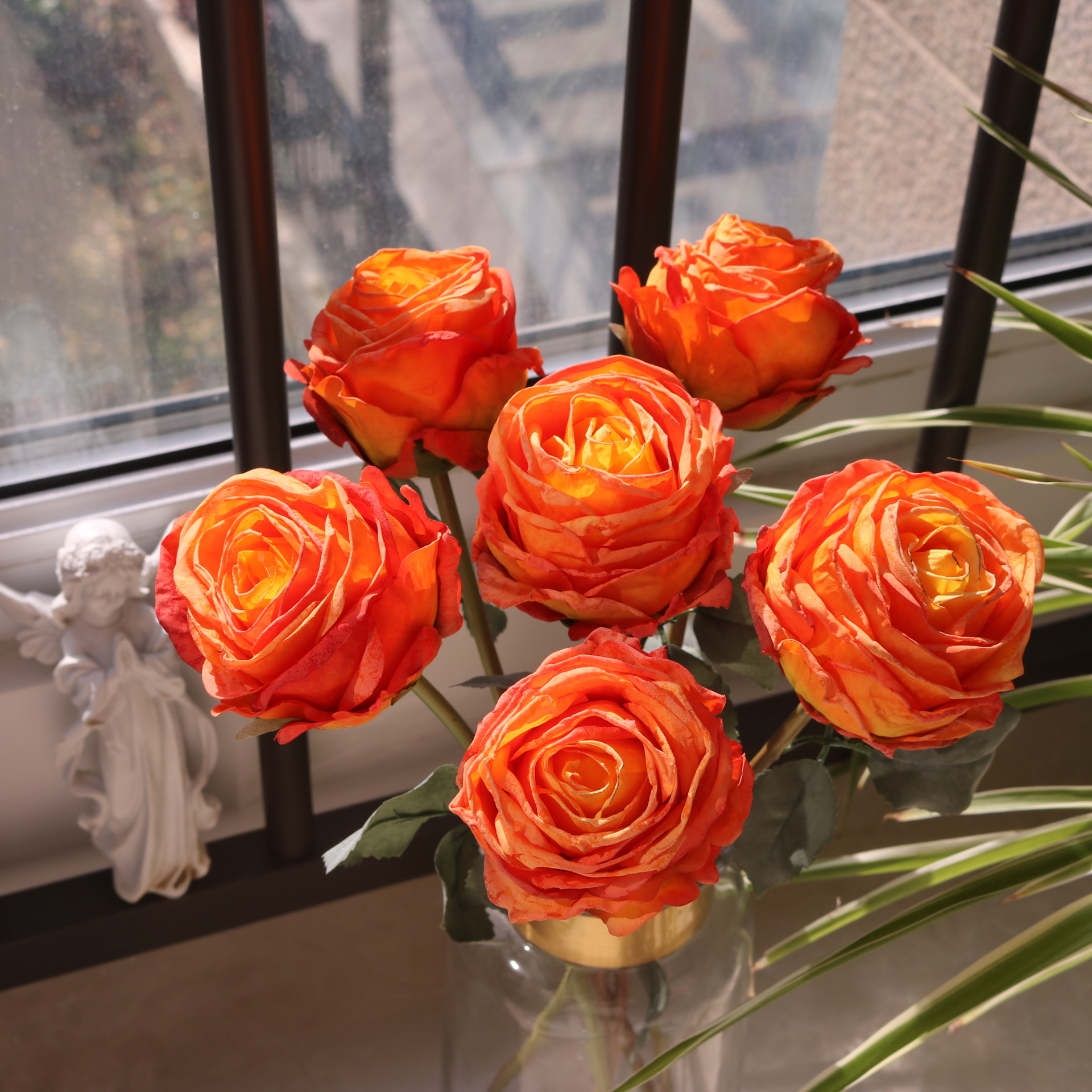 Artificial Rose Artificial Flowers Rose Flower Wedding Decoration & Supplies Home Decor Floral Arrangements